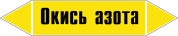 Маркировка трубопровода "окись азота" (пленка, 126х26 мм) - Маркировка трубопроводов - Маркировки трубопроводов "ГАЗ" - Магазин охраны труда ИЗО Стиль